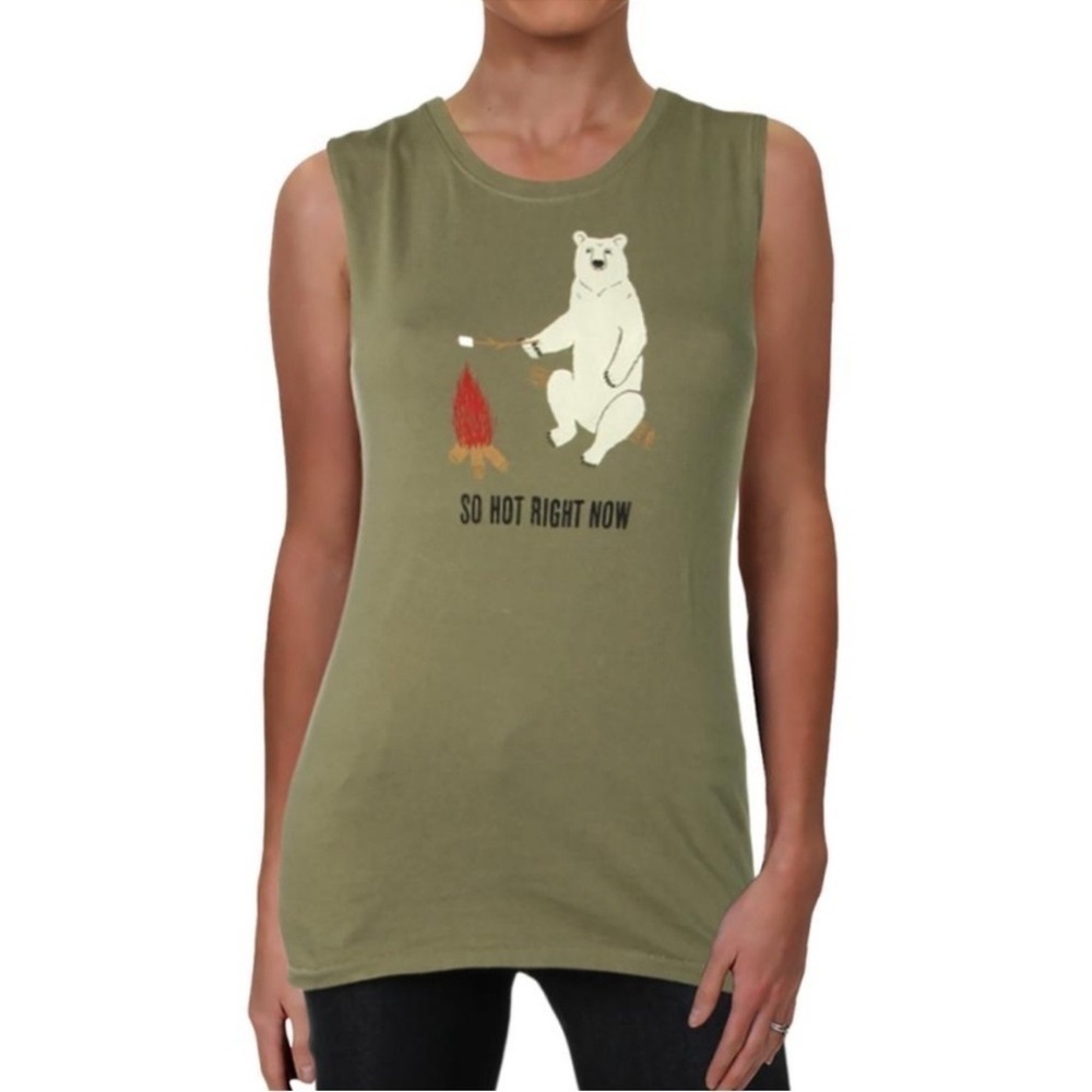 The North Face Well Loved Tank Olive
Green 'So Hot Right Now' Size XS